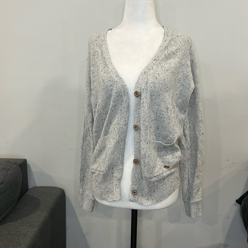 Roots Knit Button Cardigan